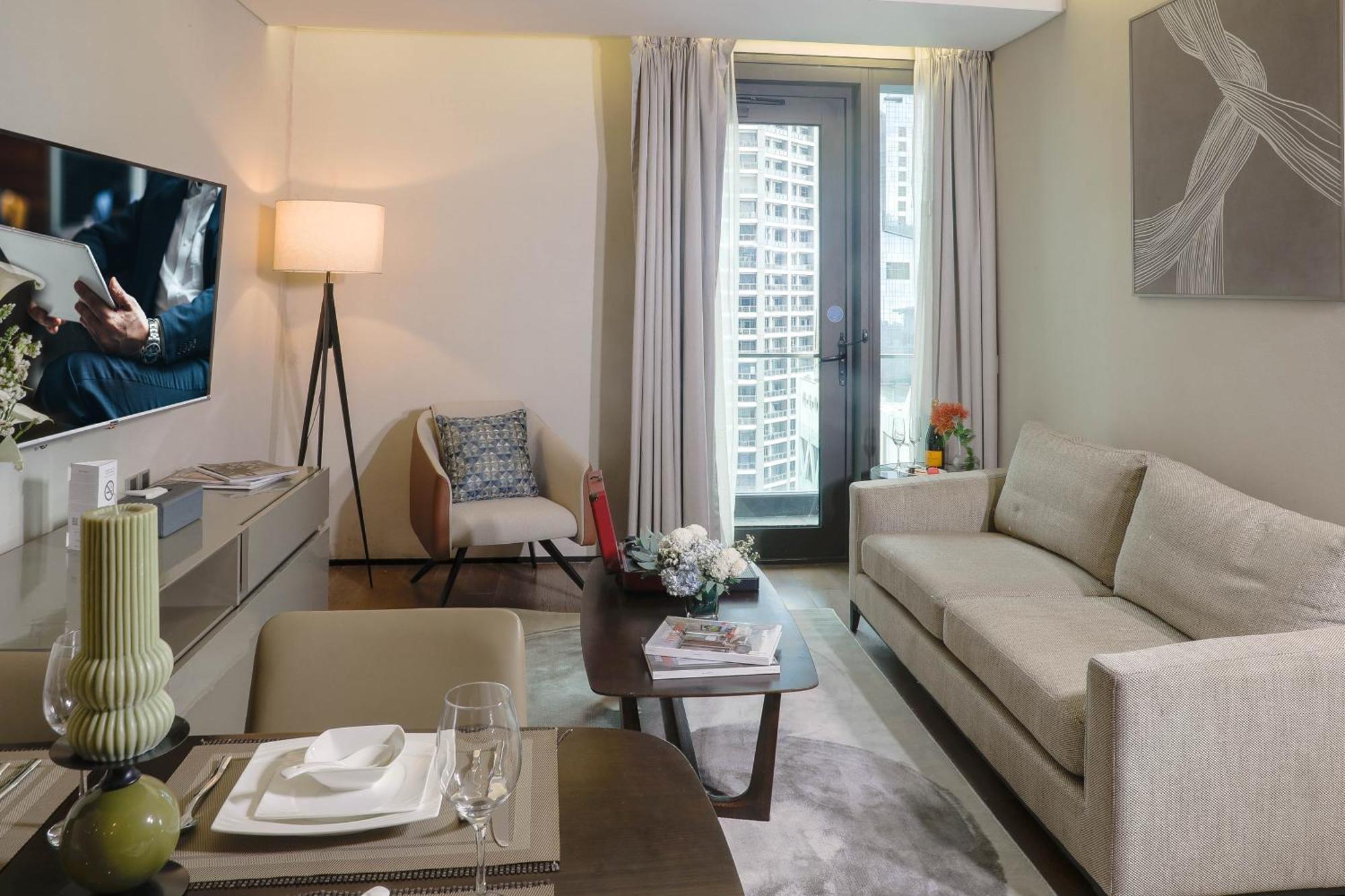 فندق Oakwood Makati Avenue ماكاتي المظهر الخارجي الصورة