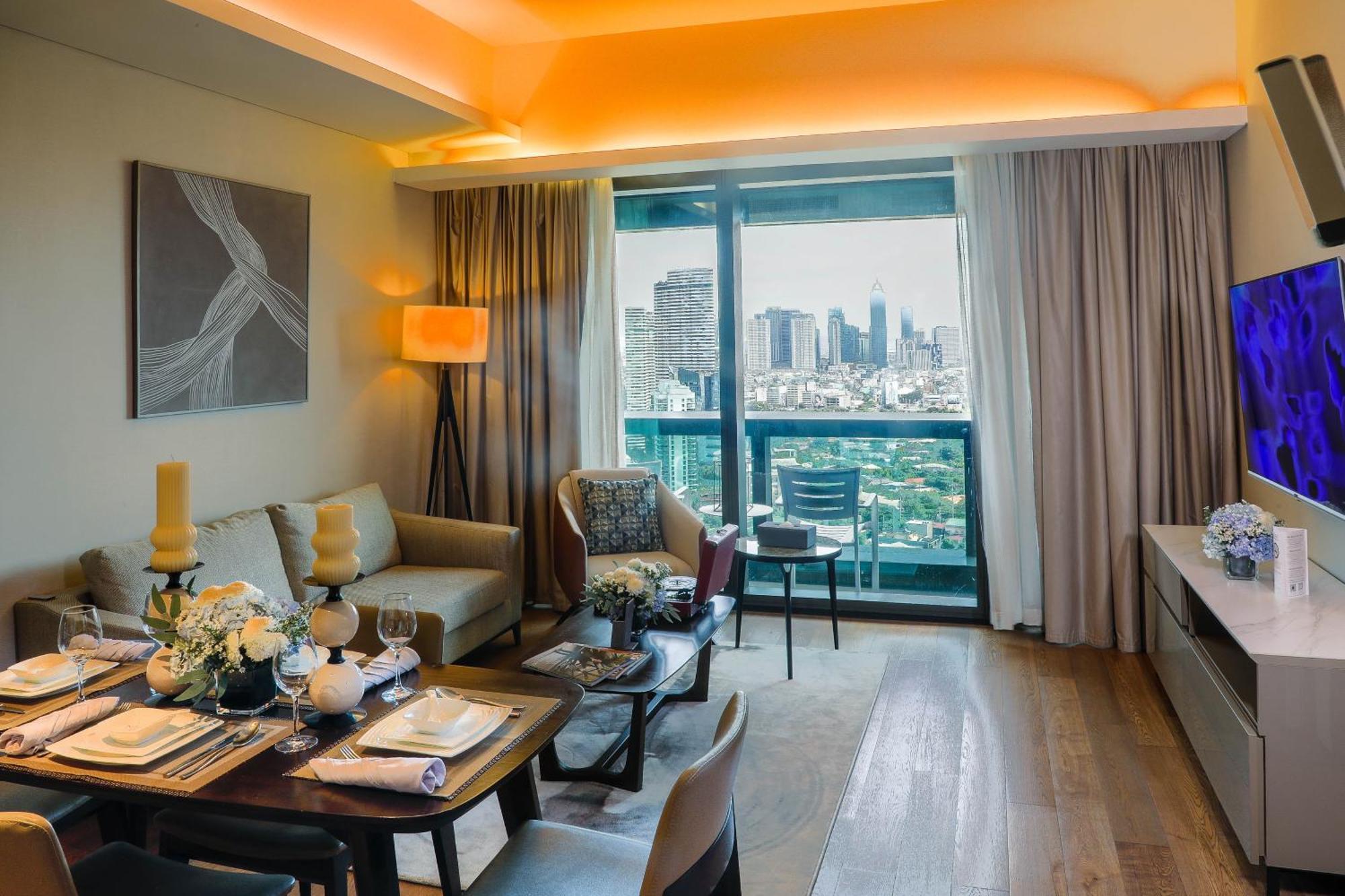 فندق Oakwood Makati Avenue ماكاتي المظهر الخارجي الصورة