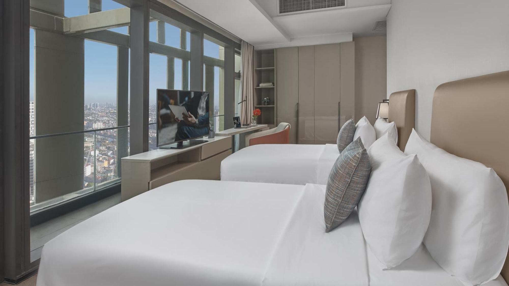 فندق Oakwood Makati Avenue ماكاتي المظهر الخارجي الصورة
