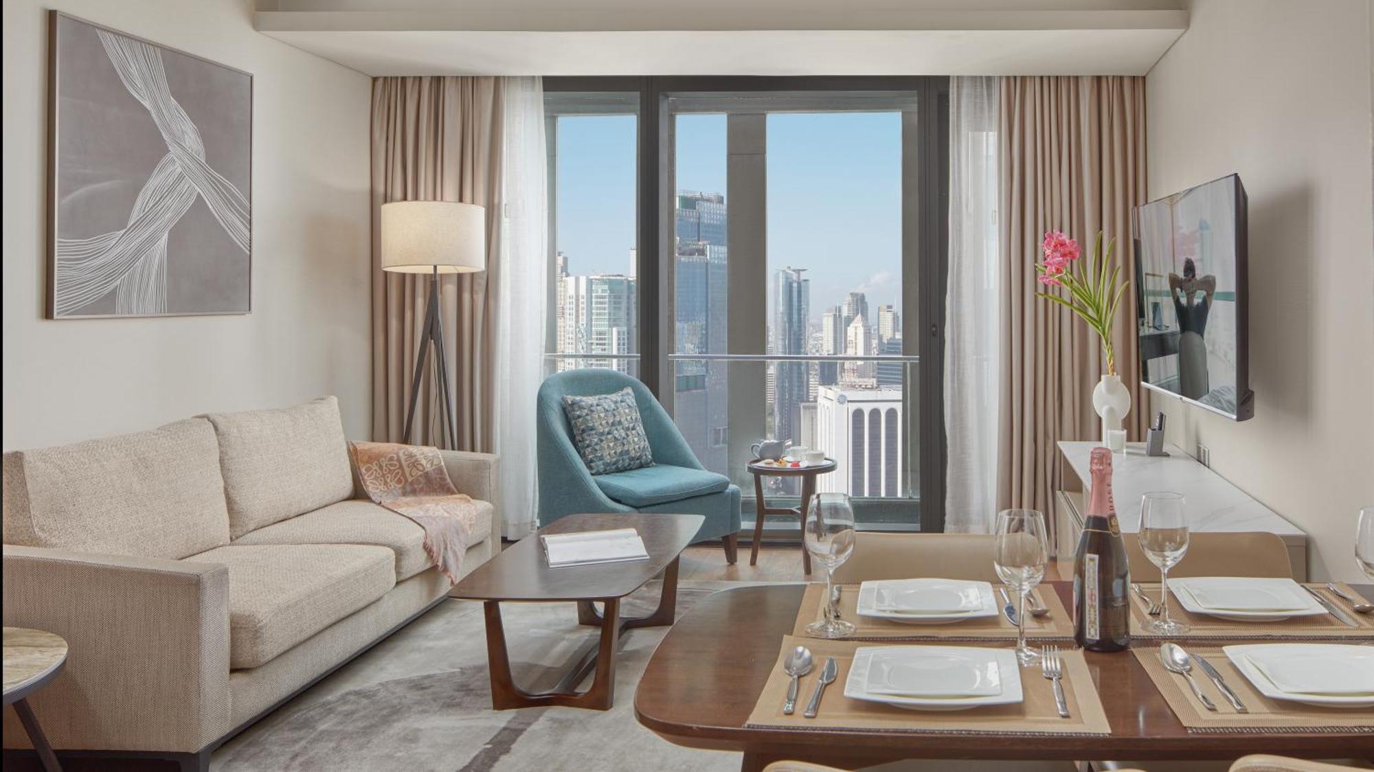 فندق Oakwood Makati Avenue ماكاتي المظهر الخارجي الصورة