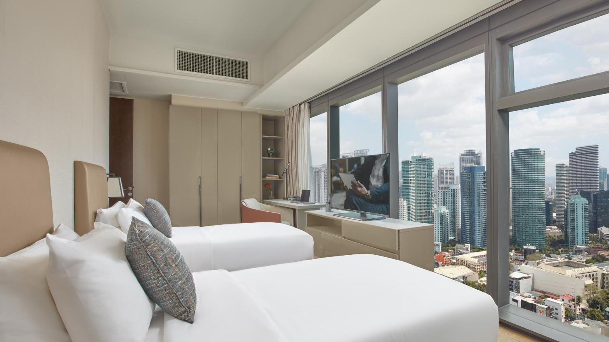 فندق Oakwood Makati Avenue ماكاتي المظهر الخارجي الصورة