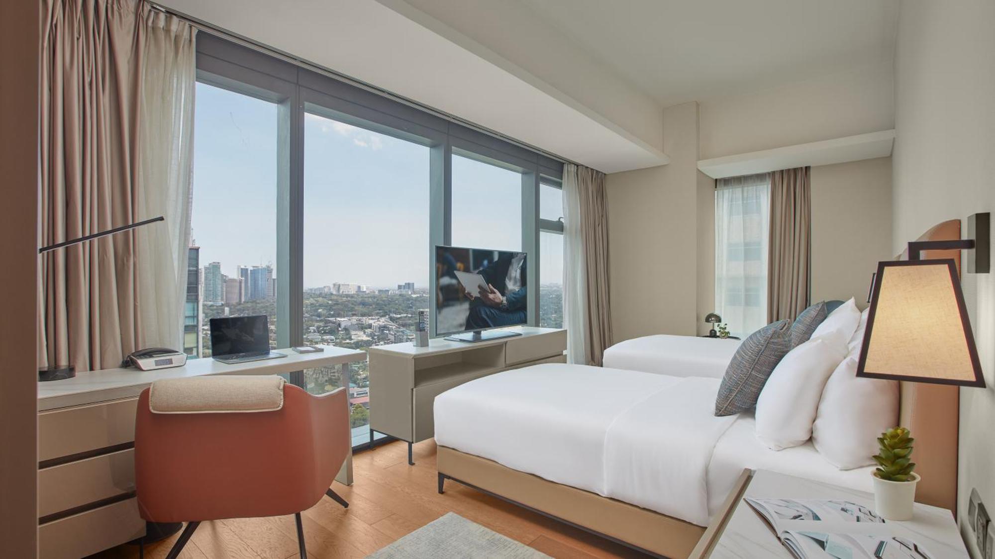 فندق Oakwood Makati Avenue ماكاتي المظهر الخارجي الصورة