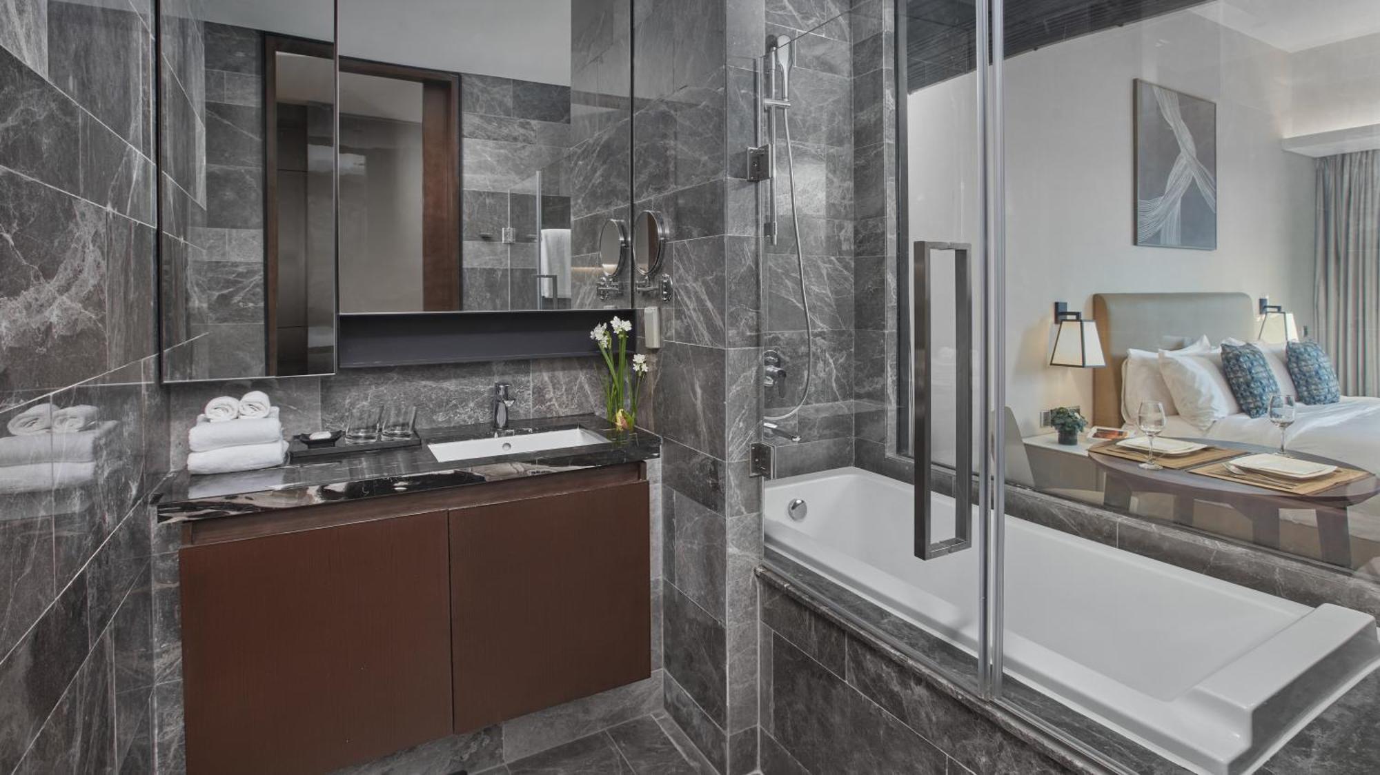 فندق Oakwood Makati Avenue ماكاتي المظهر الخارجي الصورة